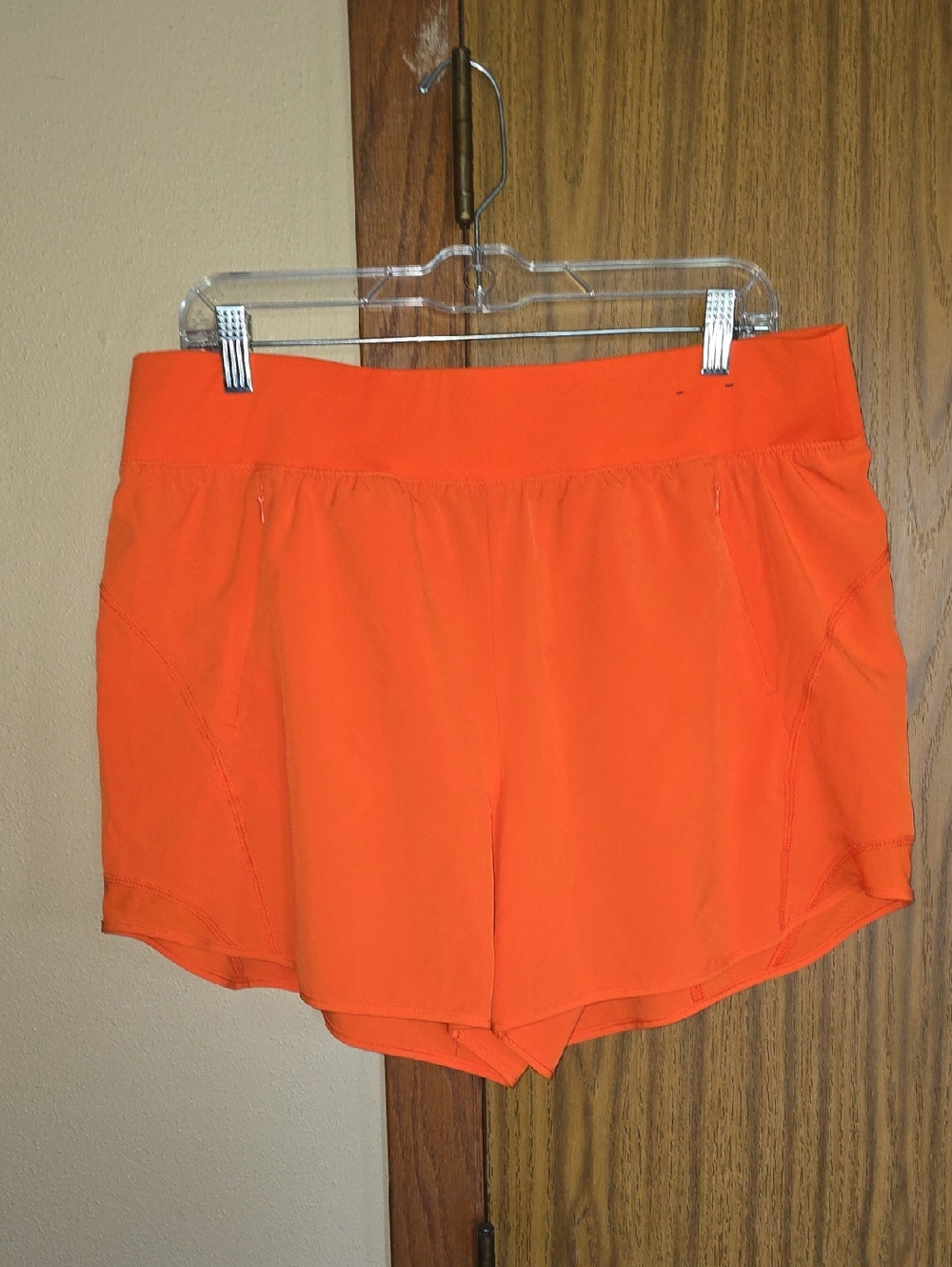 tek gear Bright Orange Athletic Shorts